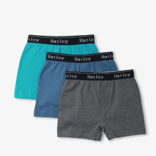 HATLEY Classic Solids Boys Boxer Brief 3 Pack