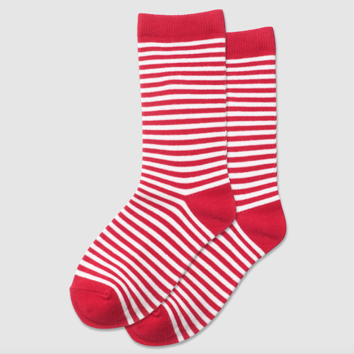 HOTSOX Holiday Stripe Crew Socks