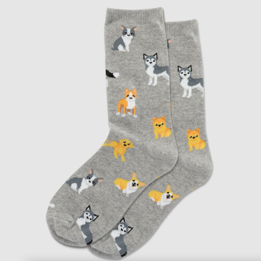 HOTSOX Dog Themed Crew Socks