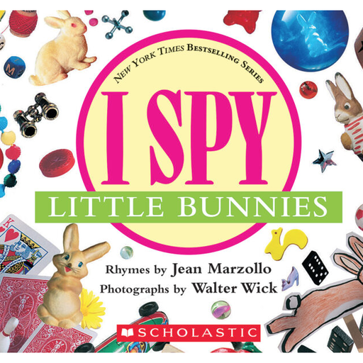 Scholastic I Spy Little Bunnies with Foil Book