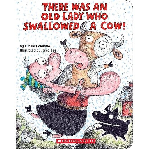 Scholastic There Was an Old Lady Who Swallowed a Fly!