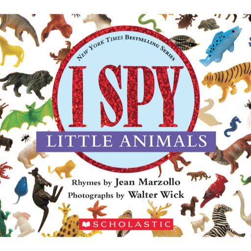 Scholastic I Spy Little Animals Board Book