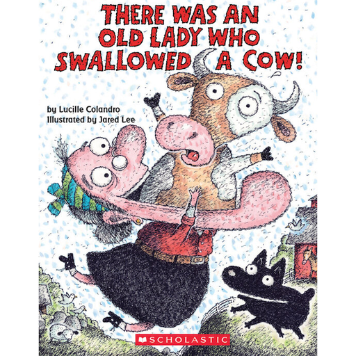 Scholastic There Was An Old Lady Who Swallowed a Cow