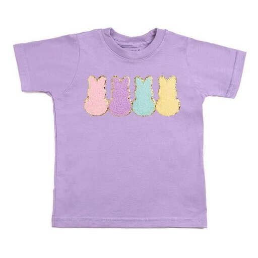 SWEET WINK Easter Peeps Patch Short Sleeve T-Shirt