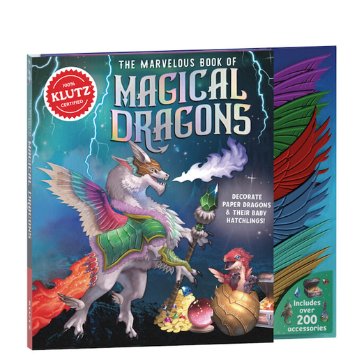 KLUTZ The Marvelous Book of Magical Dragons