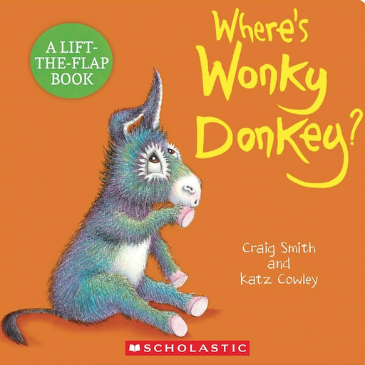 Scholastic Where's Wonky Donkey