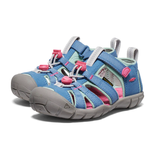 KEEN Seacamp II CNX Sandal in Coronet Blue/Hot Pink