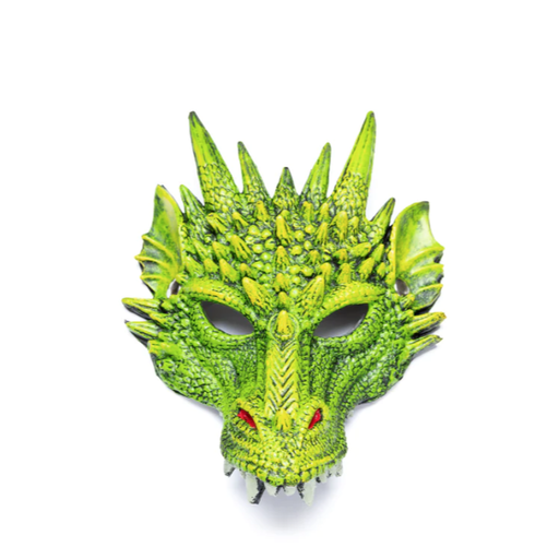 GREAT PRETENDERS Green Dragon Mask