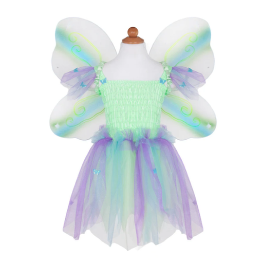 GREAT PRETENDERS Butterfly Dress & Wings With Wand Green/Multi