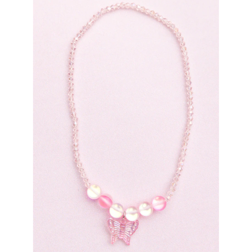 GREAT PRETENDERS Boutique Holo Pink Crystal Necklace