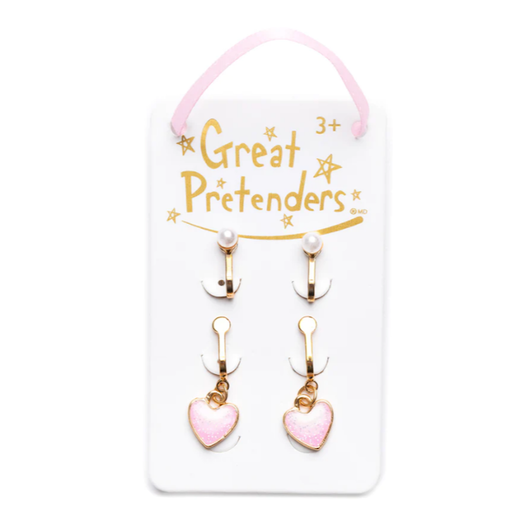 GREAT PRETENDERS Boutique Cute & Classy Clip on Earrings