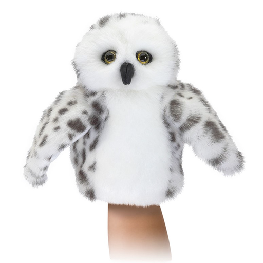 FOLKMANIS Little Snowy Owl Puppet