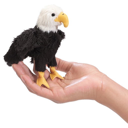 FOLKMANIS Mini Eagle Finger Puppet