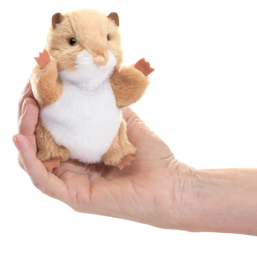 FOLKMANIS Mini Hamster Finger Puppet