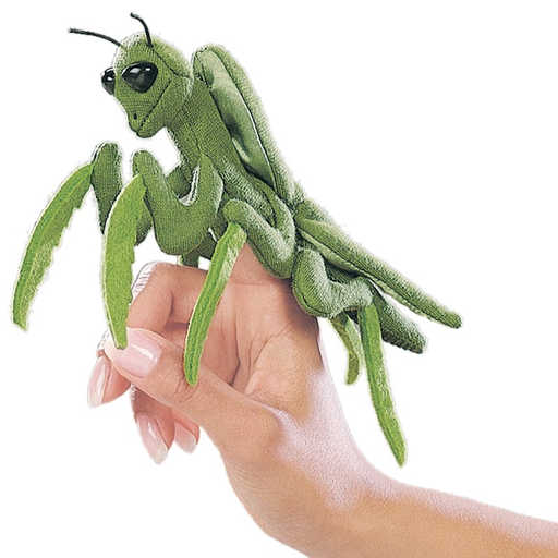 FOLKMANIS Mini Praying Mantis Finger Puppet