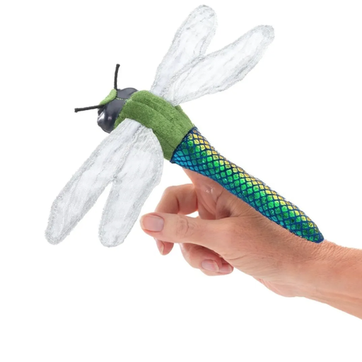 FOLKMANIS Mini Dragonfly Finger Puppet