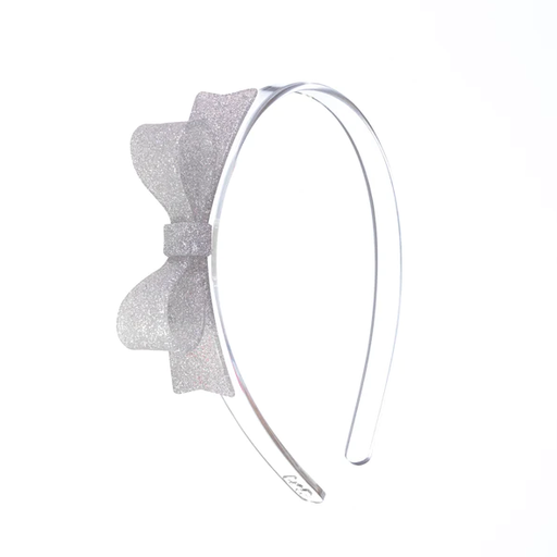 Lilies & Roses HOL-Bow Tie Glitter Headband