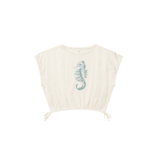 Rylee & Cru Cropped Cinched Tee