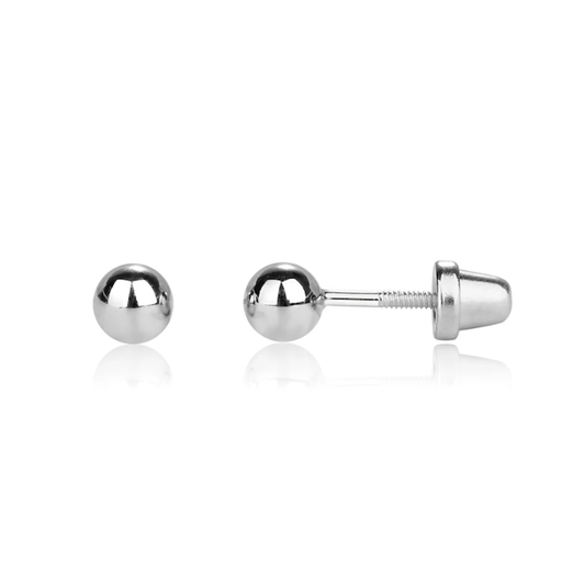 CHERISHED MOMENTS, LLC Sterling Silver Ball Stud Earrings