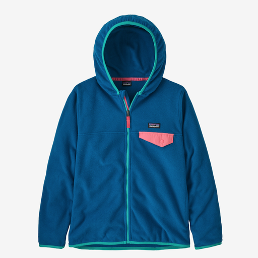 PATAGONIA Kids' Micro D Snap-T Fleece Jacket in Endless Blue