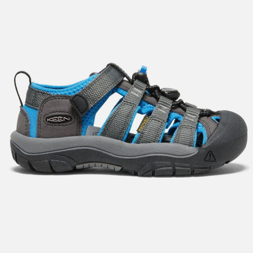 Keen Big Kid's Newport H2 in Magnet/ Brilliant Blue