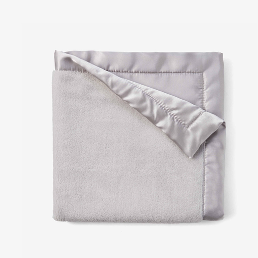 ELEGANT BABY Gray Coral Fleece Baby Security Blankie