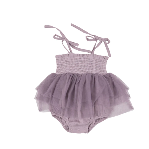 ANGEL DEAR Dusty Lavendar Solid Muslin Tutu Bubble