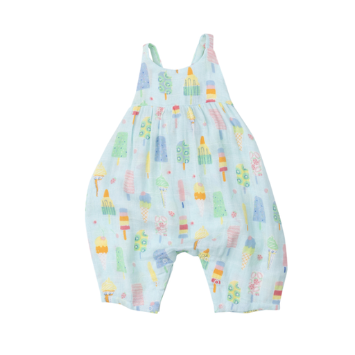 ANGEL DEAR Fruit Dream Popsicles Tie Back Romper