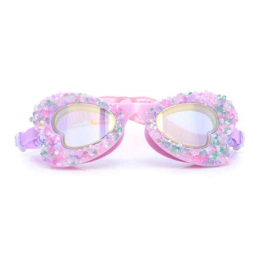 BLING2O Mauve Monarch Butterfly Swim Goggles