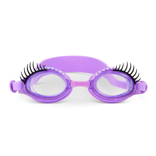 BLING2O Purple Nail Polish Splash Lash Swim Goggles