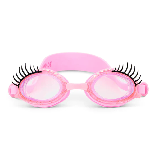 BLING2O Powder Puff Pink Splash Lash Swim Goggles