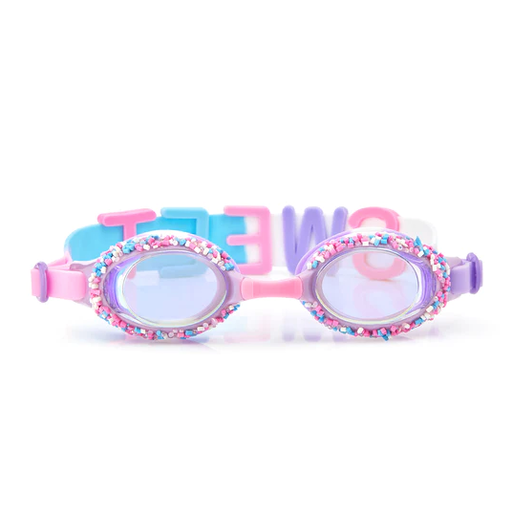 BLING2O Non-Pareils Purple Funfetti Swim Goggles