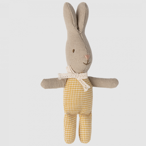 Maileg My, Rabbit, Yellow Check