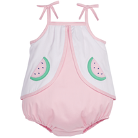 Little English Sadie Sunsuit in Watermelon