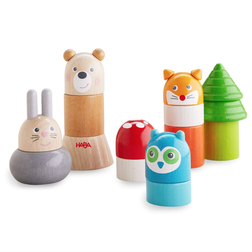 HABA Forest Animals Wooden Stacking Toy