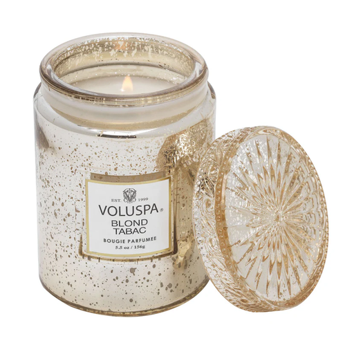 Voluspa Blond Tabac Small Jar Candle