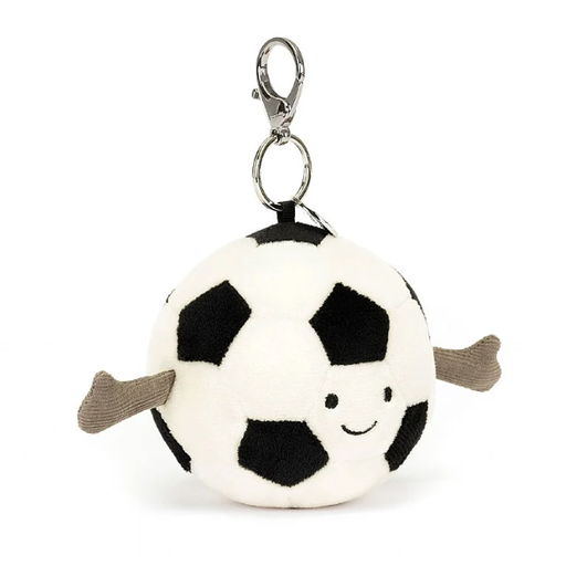 JELLYCAT Amuseables Sports Soccer Bag Charm