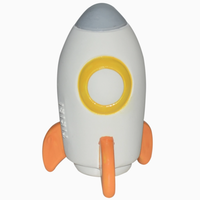 TIKIRI Rocket Teether, Rattle & Bath Toy