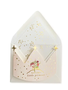 The First Snow Welcome Little Princess Crown Baby Greeting Card