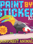 Workman Paint by Sticker Kids Rainforest Animals
