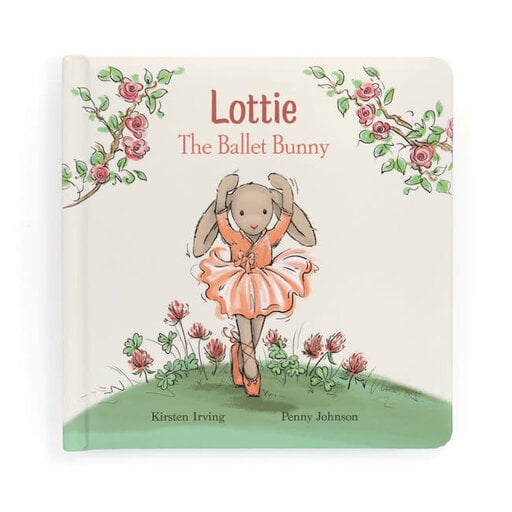 JELLYCAT Lottie The Ballet Bunny Book