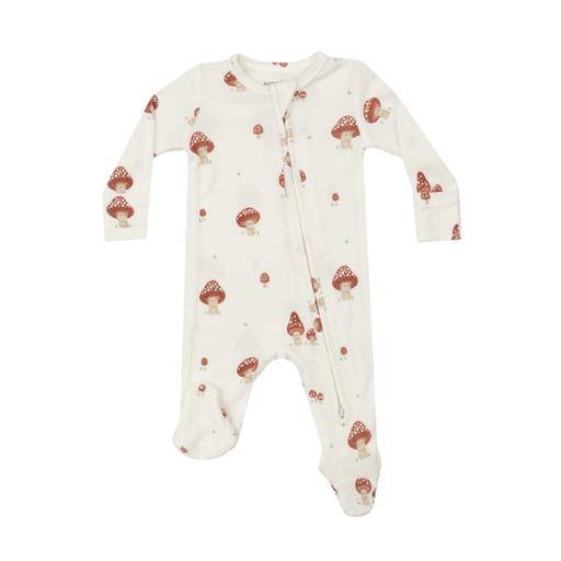 Angel Dear Mushrooms - 2 Way Zipper Footie