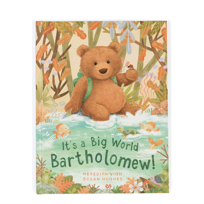 Jellycat It's A Big World Bartholomew Book