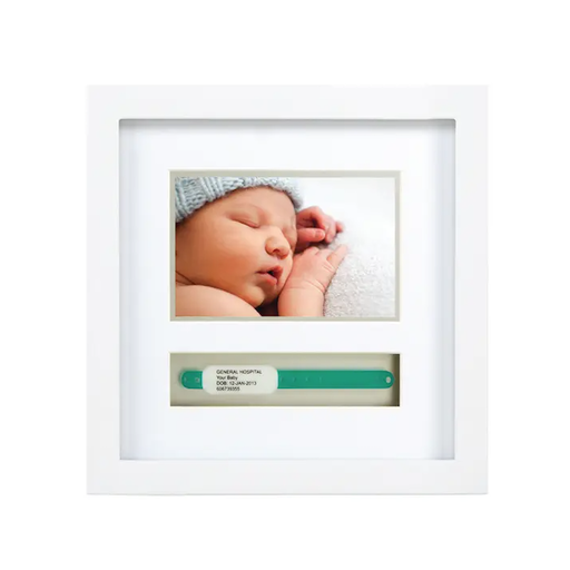 Pearhead Baby Hospital ID Bracelet Photo Frame
