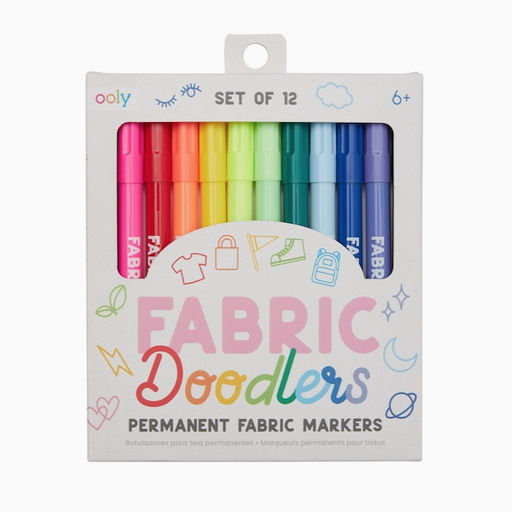 Only FABRIC DOODLERS MARKERS - SET OF 12
