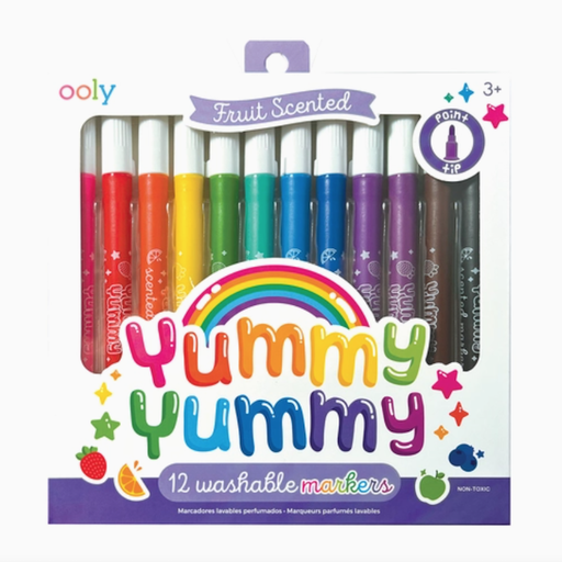 Only Yummy Yummy Scented Markers - Set of 12