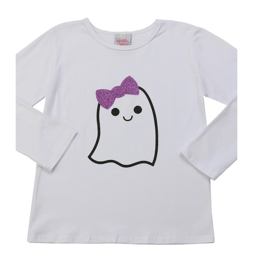 Couture Clips Pretty Ghost Long Sleeve Tee
