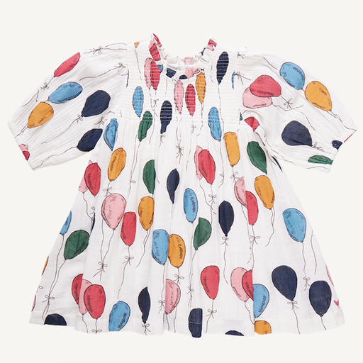 Pink Chicken Stevie Puff Sleeve Dress - Balloon Bunches