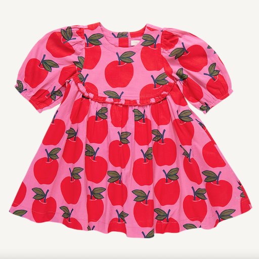 Pink Chicken Rowan Dress - Pink Apples