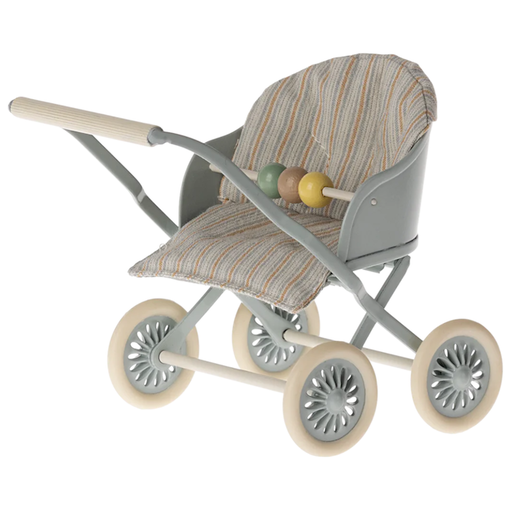 Maileg Stroller, Baby - Blue